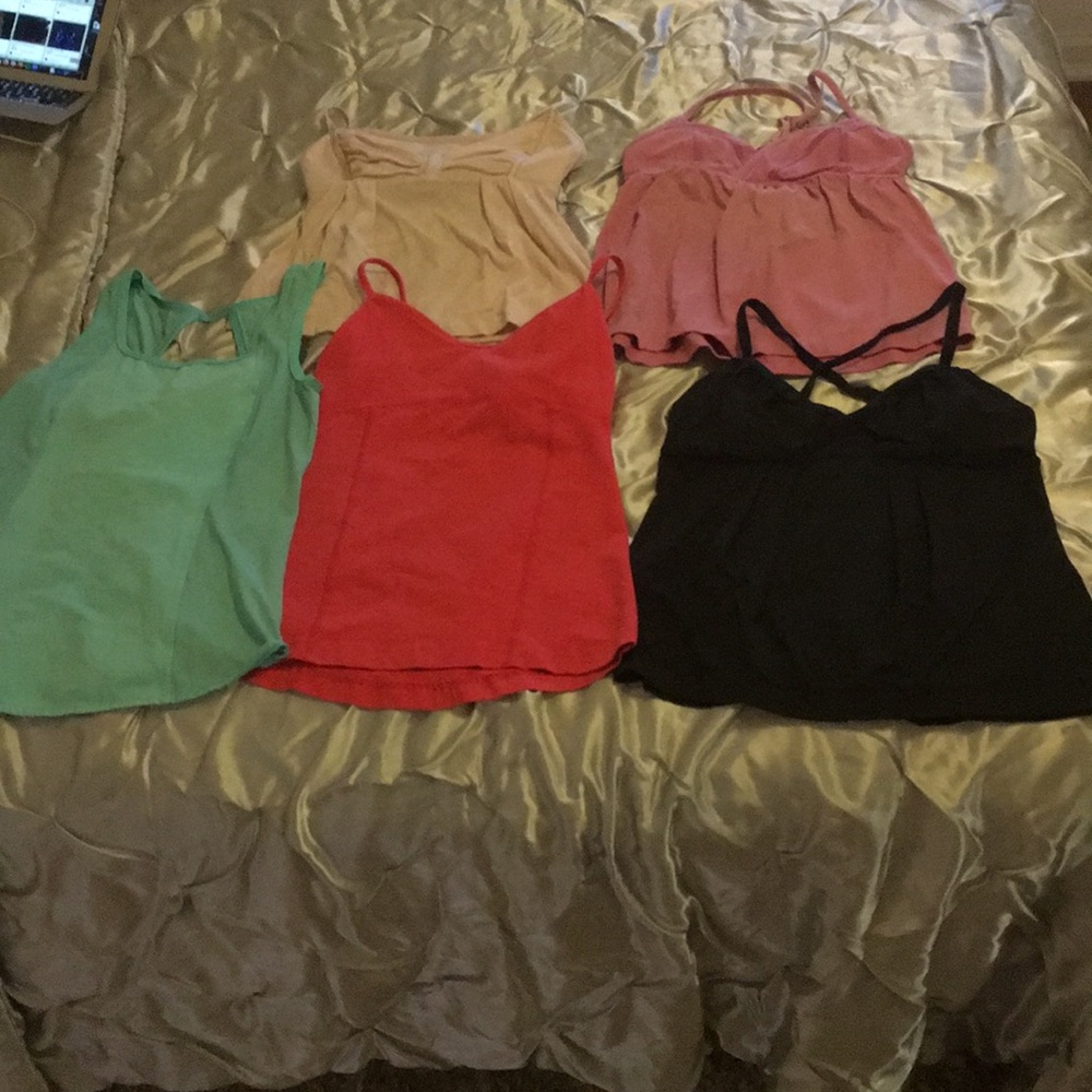 Lululemon Tank Tops Lot of 5